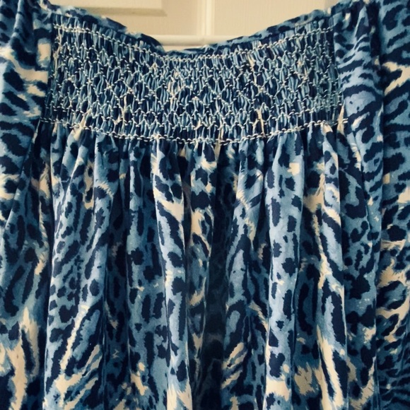 Smocked Cotton Gown - Picture 4 of 4